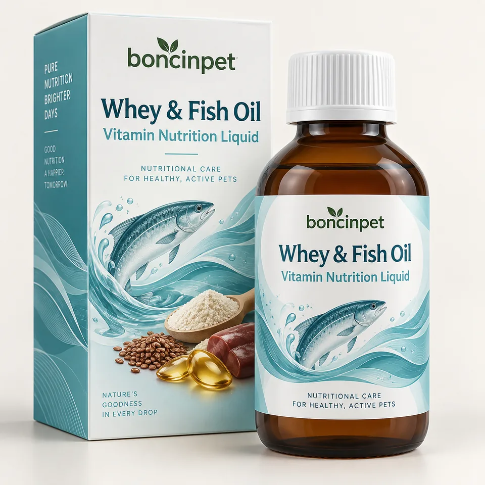 Whey & Fish Oil Vitamin Nutrition Liquid