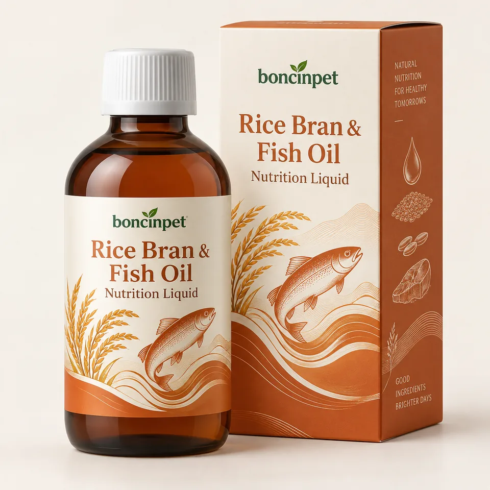 Rice Bran & Fish Oil Nutrition Liquid