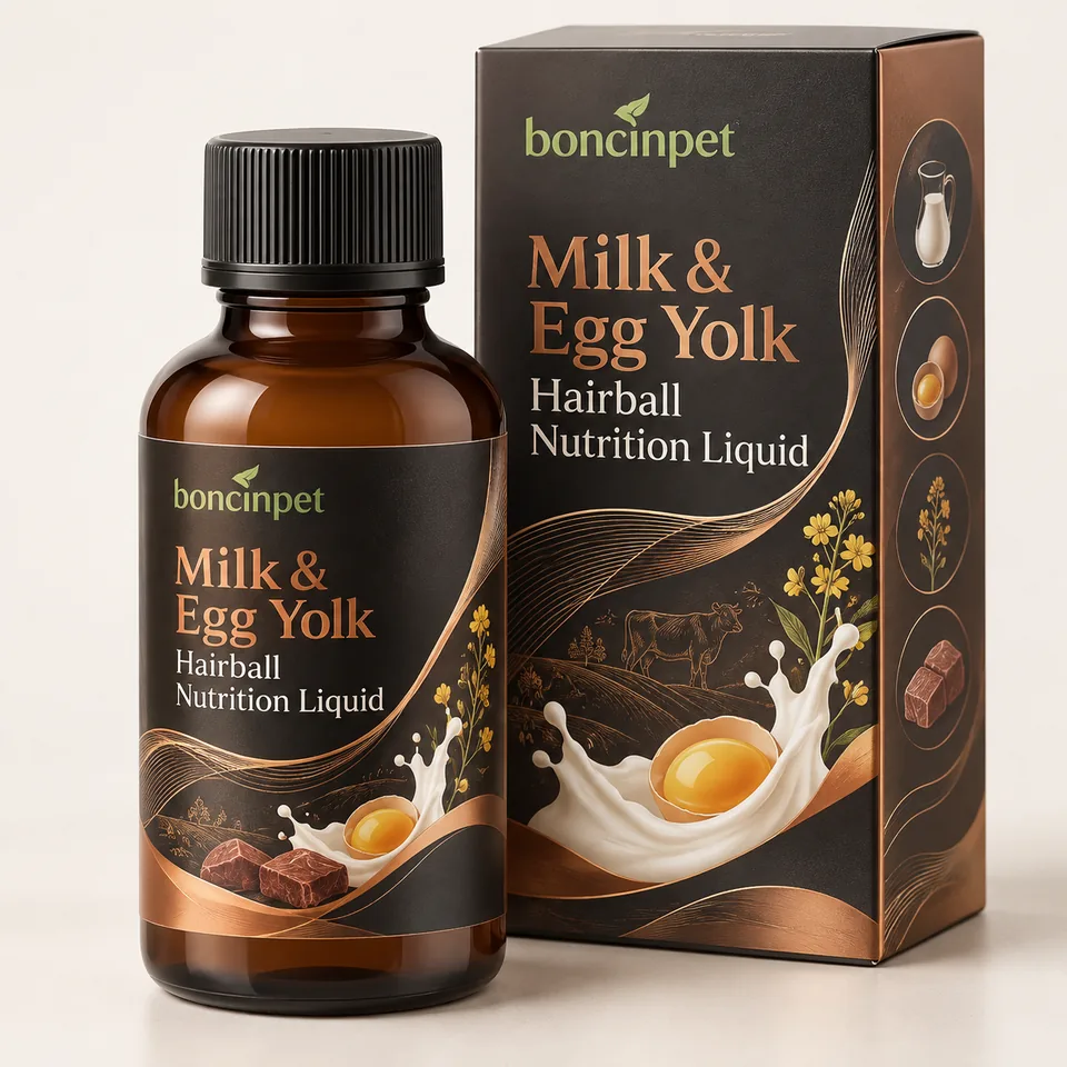Milk & Egg Yolk Hairball Nutrition Liquid