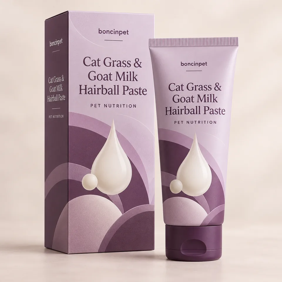 Cat Grass & Goat Milk Hairball Paste