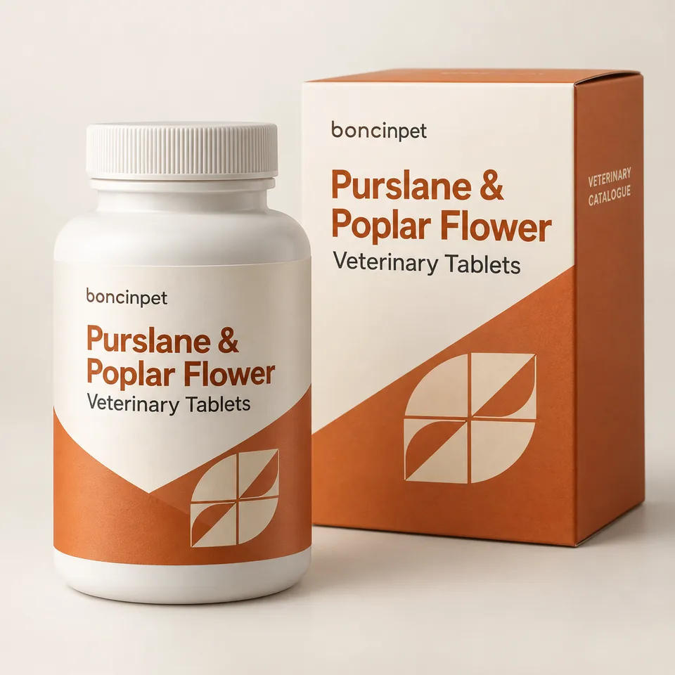 Purslane & Poplar Flower Veterinary Tablets