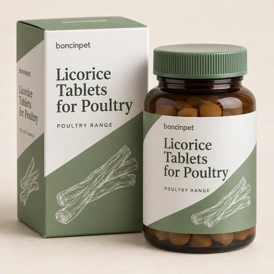 Licorice Tablets for Poultry