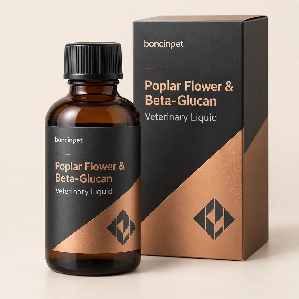 Poplar Flower & Beta-Glucan Veterinary Liquid