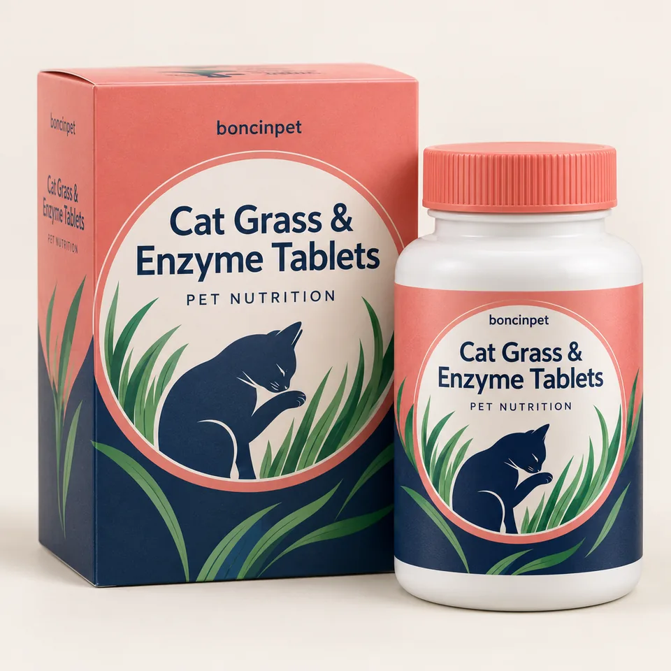 Cat Grass & Enzyme Tablets