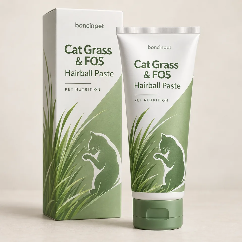 Cat Grass & FOS Hairball Paste