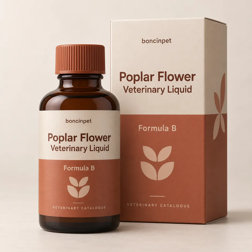Poplar Flower Veterinary Liquid — Formula B