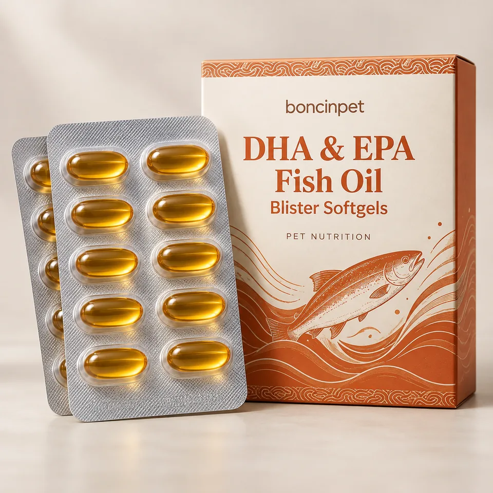 DHA & EPA Fish Oil Blister Softgels