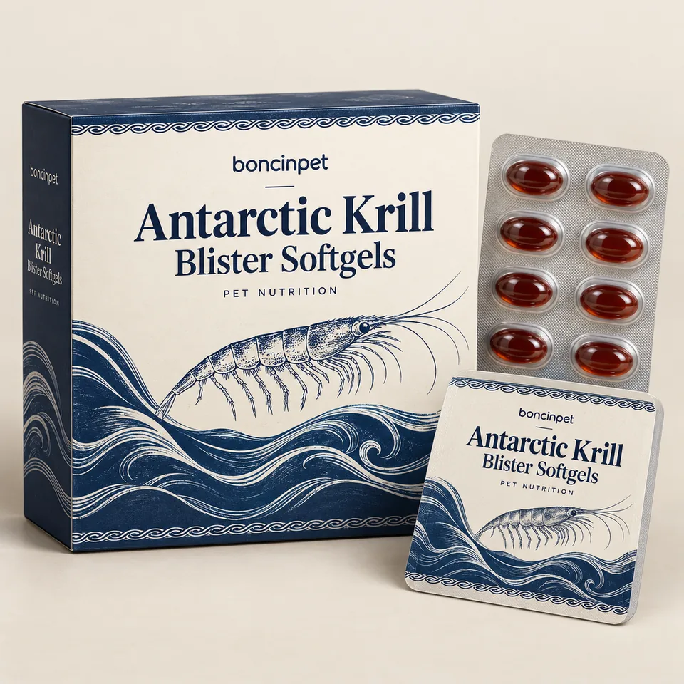 Antarctic Krill Blister Softgels