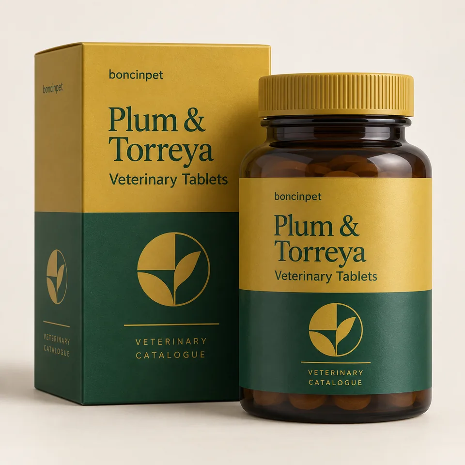 Plum & Torreya Veterinary Tablets