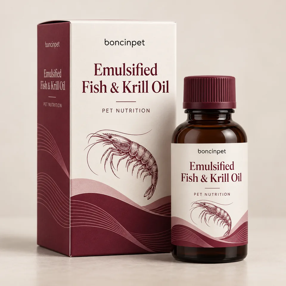 Emulsified Fish & Krill Oil
